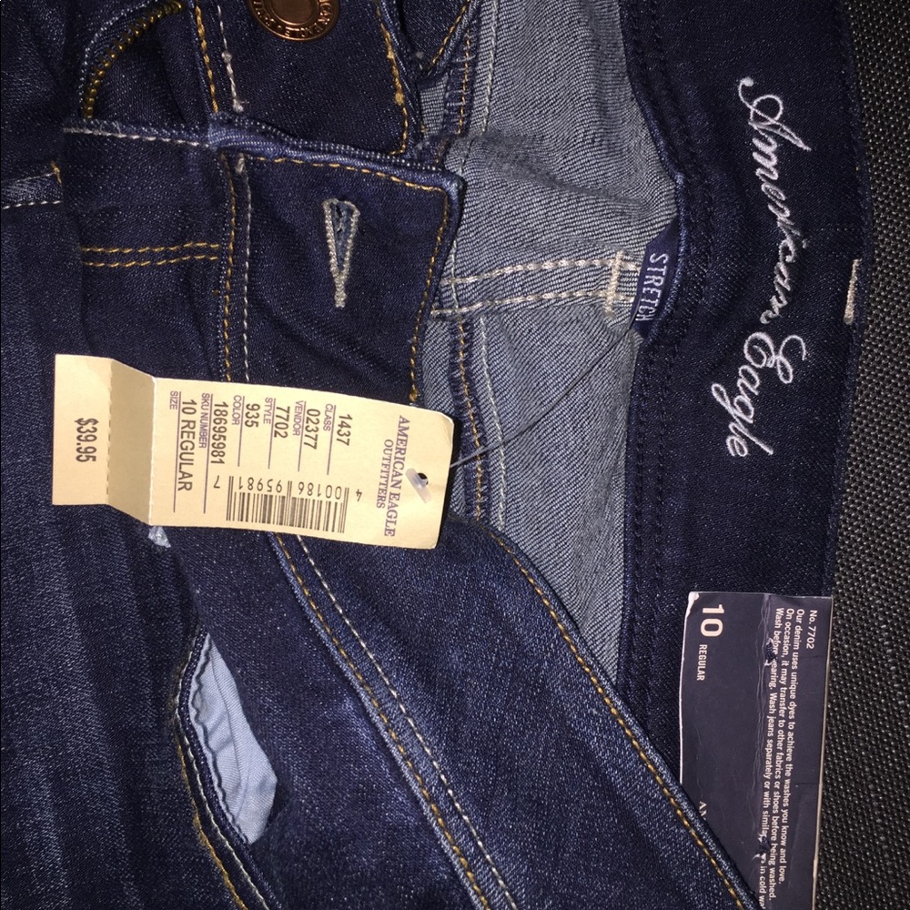 American eagle size 10, regular boot cut jeans